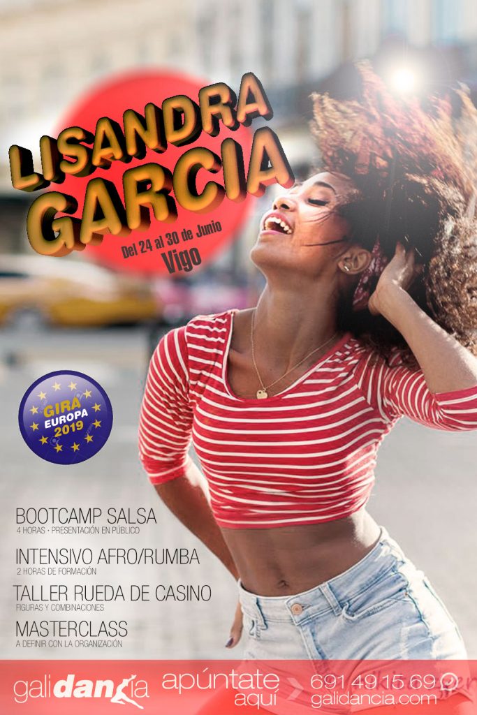 Lisandra Garcia visita Galicia
