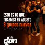 Horarios de agosto 2026 en Galidancia, escuela de baile en Vigo. Tres grupos nuevos en Tomás Alonso 88 y Plaza España.